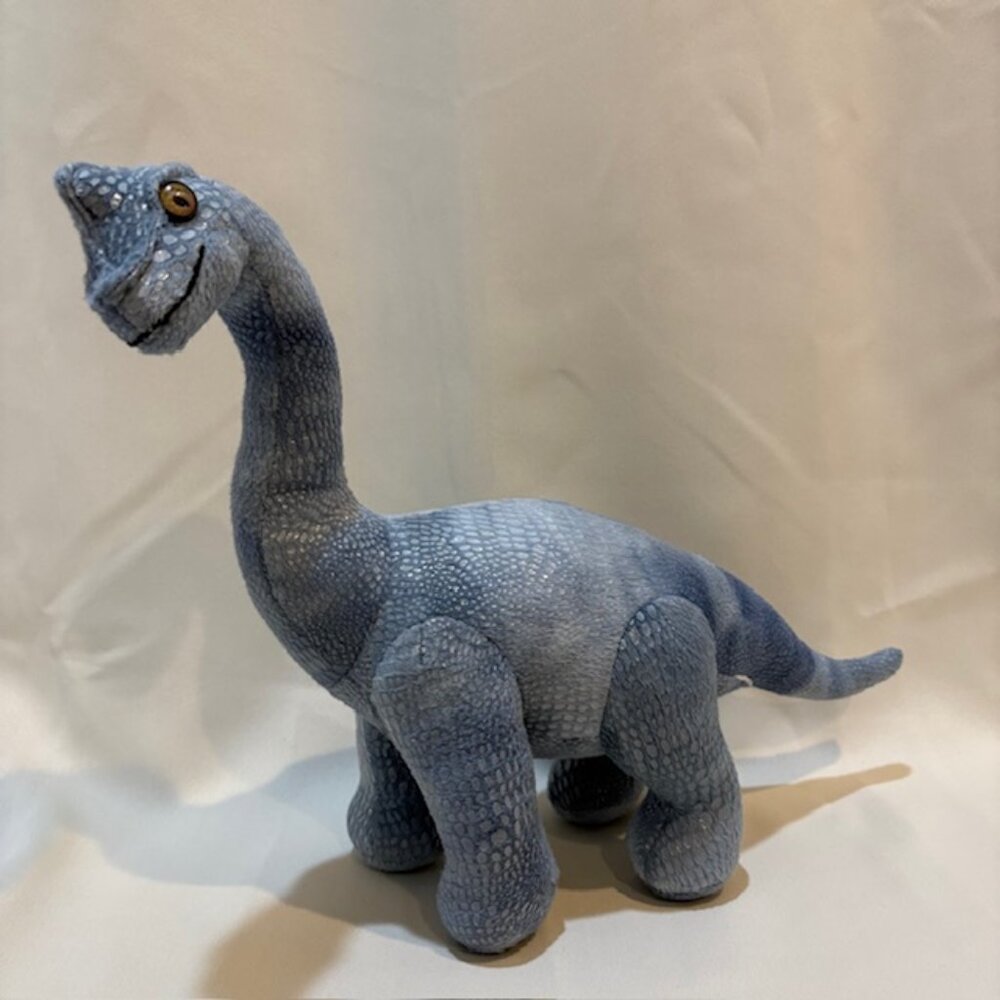 Aurora Ferocious Dinos & Dragons Blue Brachiosaurus Plush Stuffie, 12"